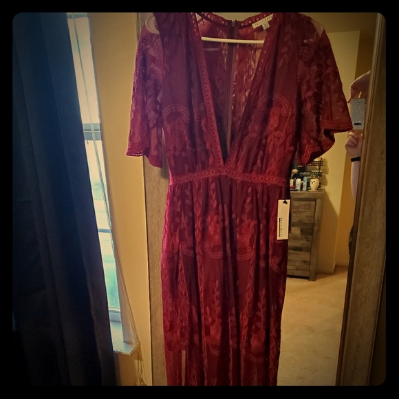 Haute Monde Dresses & Skirts - Haute Monde maxi romper